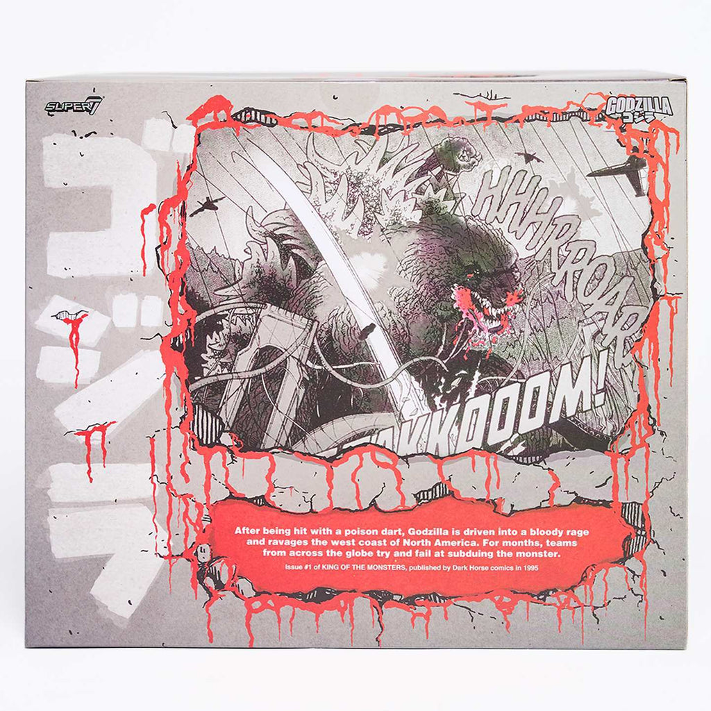 Toho ULTIMATES! - Godzilla 1989 (Greyscale Comic Book - Thirsty For Blood)