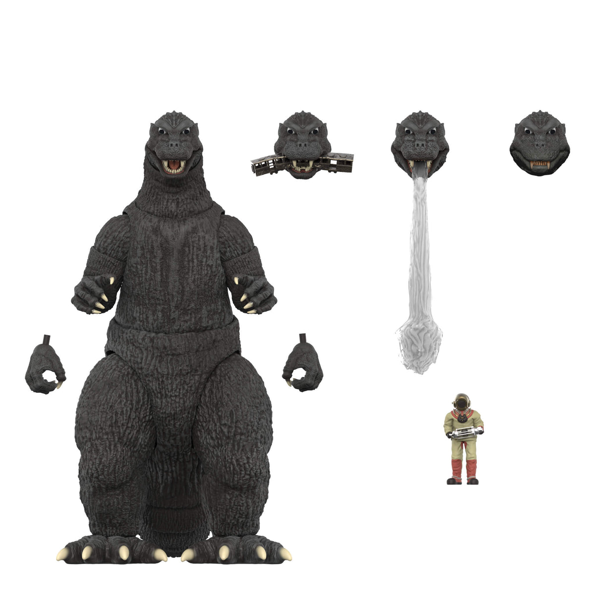 Toho ULTIMATES! Wave 07 - Godzilla 74, Mechagodzilla 74 & Godzilla 54
