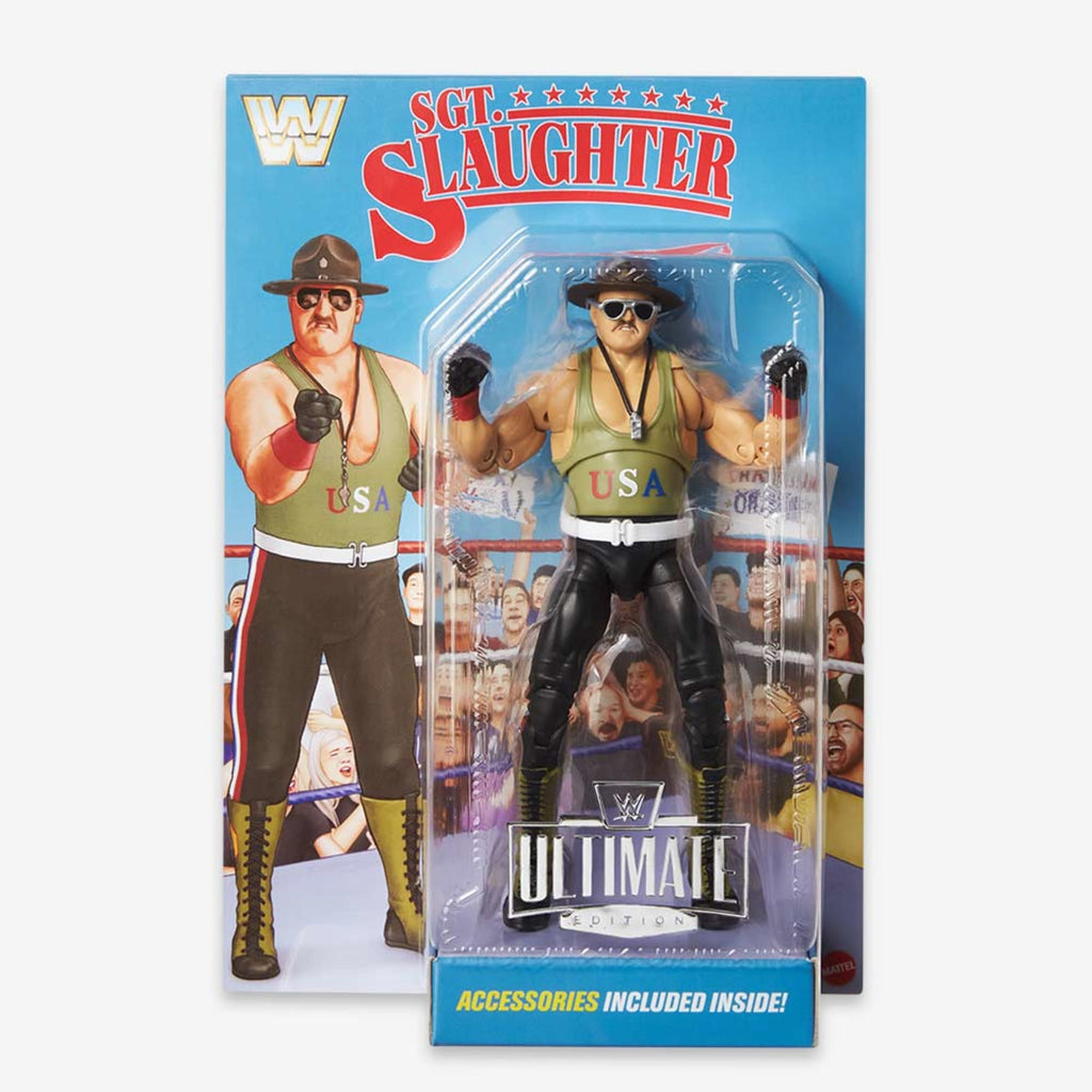 WWE Ultimate Edition Sgt. Slaughter action figure