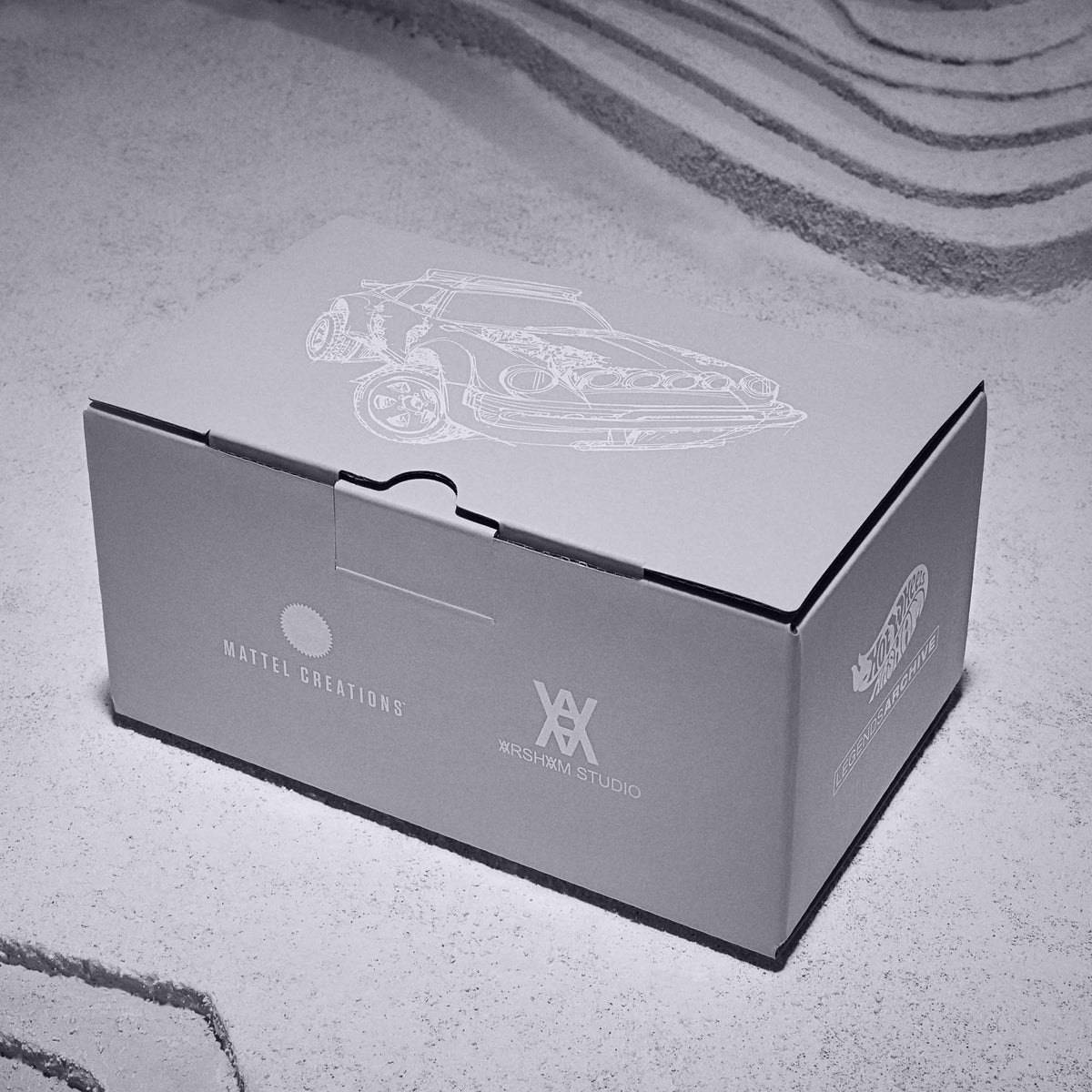 Hot Wheels x Daniel Arsham Eroded Porsche Safari