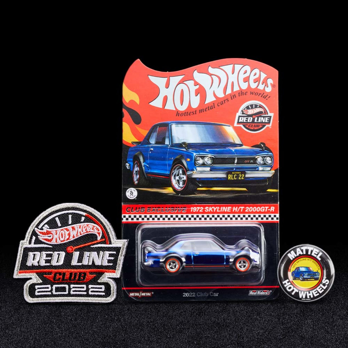 Hot Wheels 2022 RLC Membership ’72 Nissan Skyline H/T 2000 GT-R