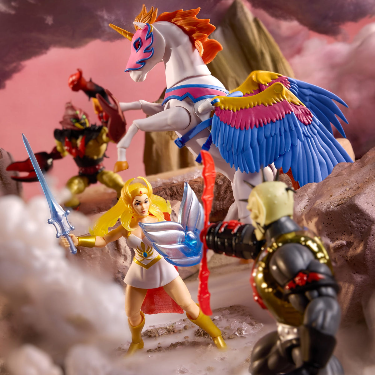 Masters of the Universe Origins She-Ra and Swift Wind 2-Pack