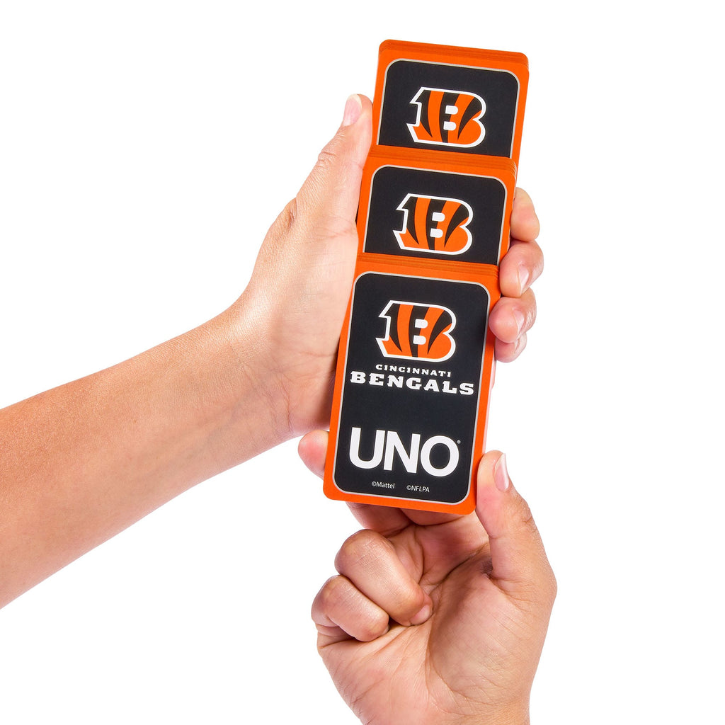 UNO Fandom NFL Cincinnati Bengals Game Deck