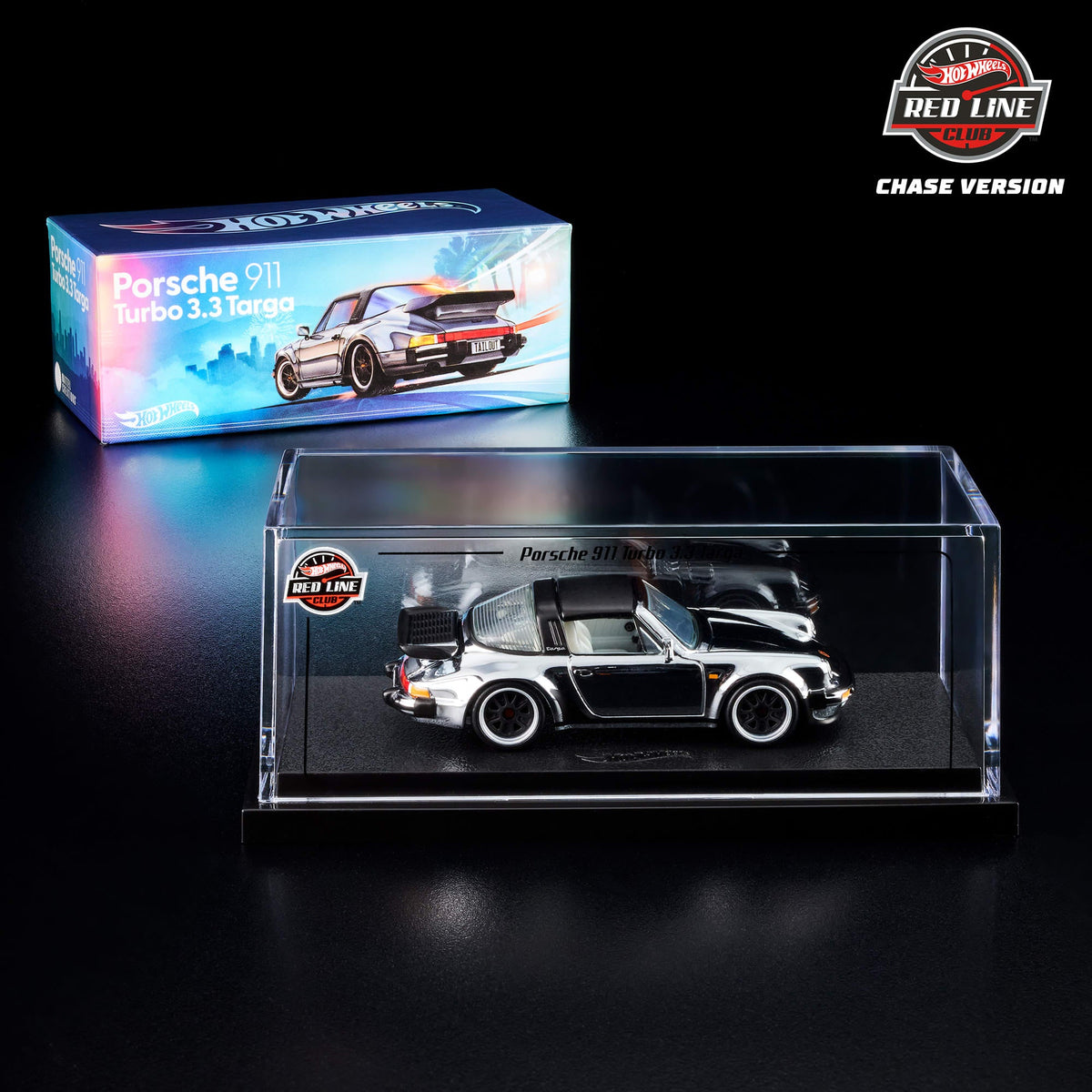Hot Wheels RLC Exclusive 1988 Porsche 911 Targa Turbo - Standard OR Chase Variant (Randomized)