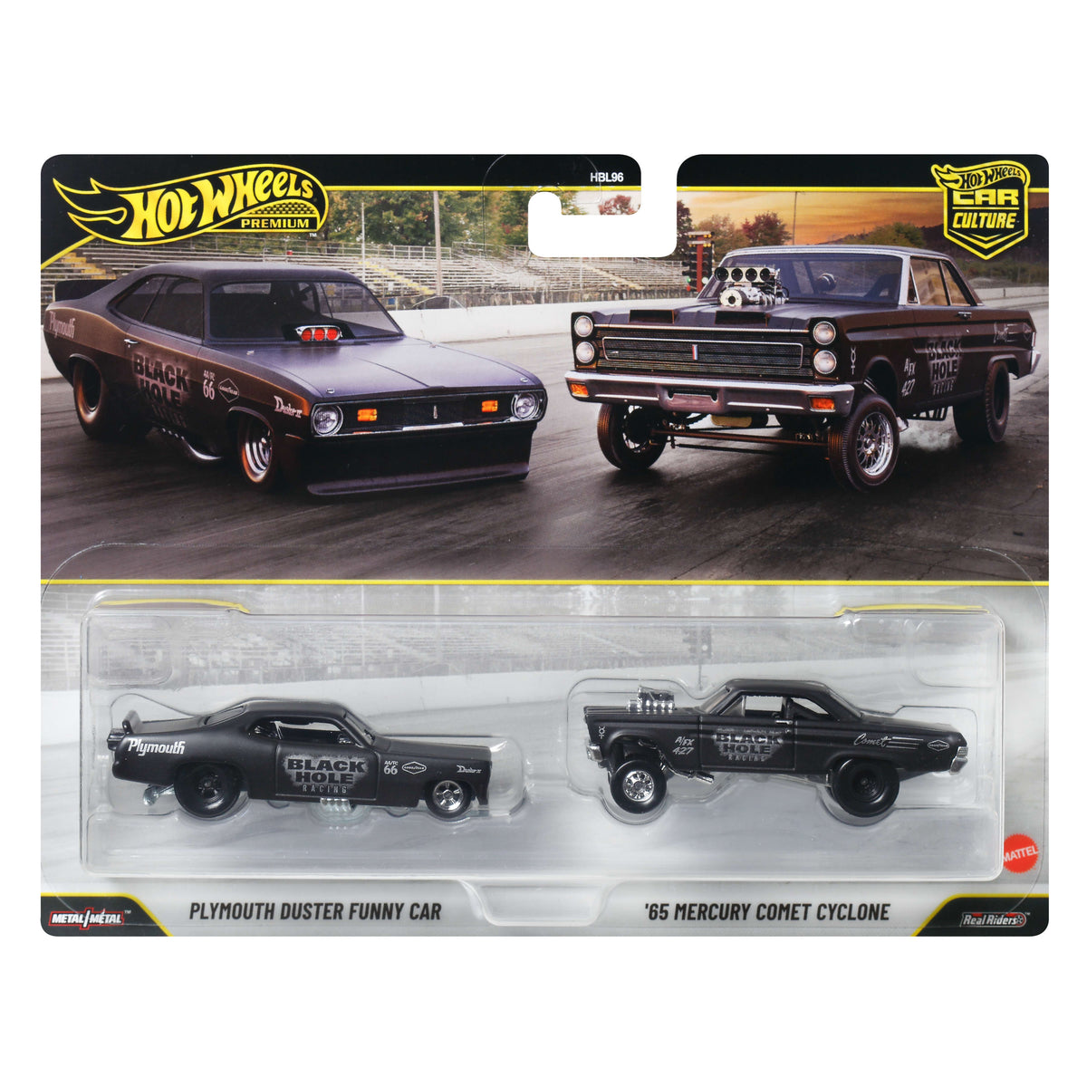 Hot Wheels Premium Car Culture Black Hole Racing Gasser 2-Pack