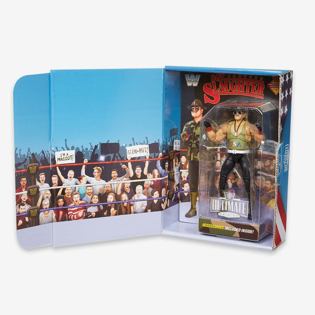 WWE Ultimate Edition Sgt. Slaughter action figure
