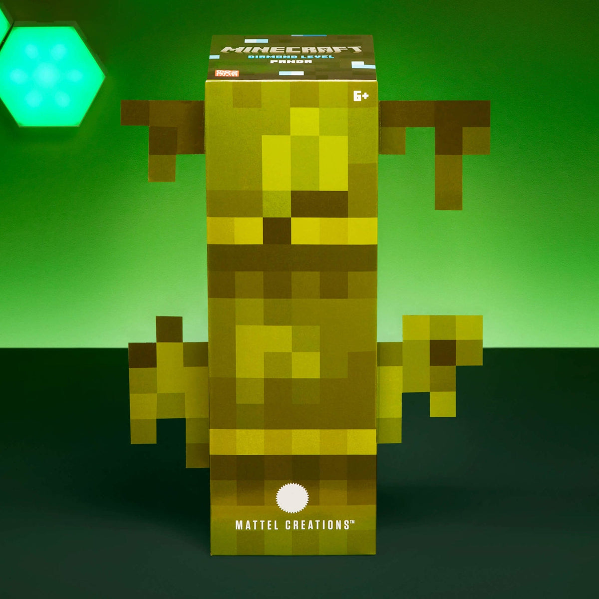 Minecraft Diamond Level Panda Figure