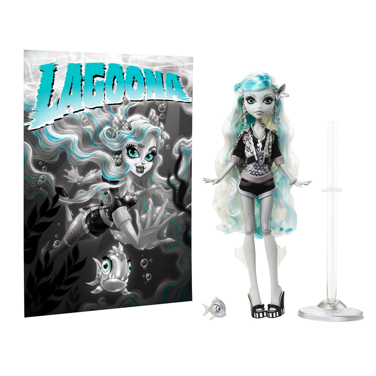 Monster High Reel Drama Lagoona Blue Doll