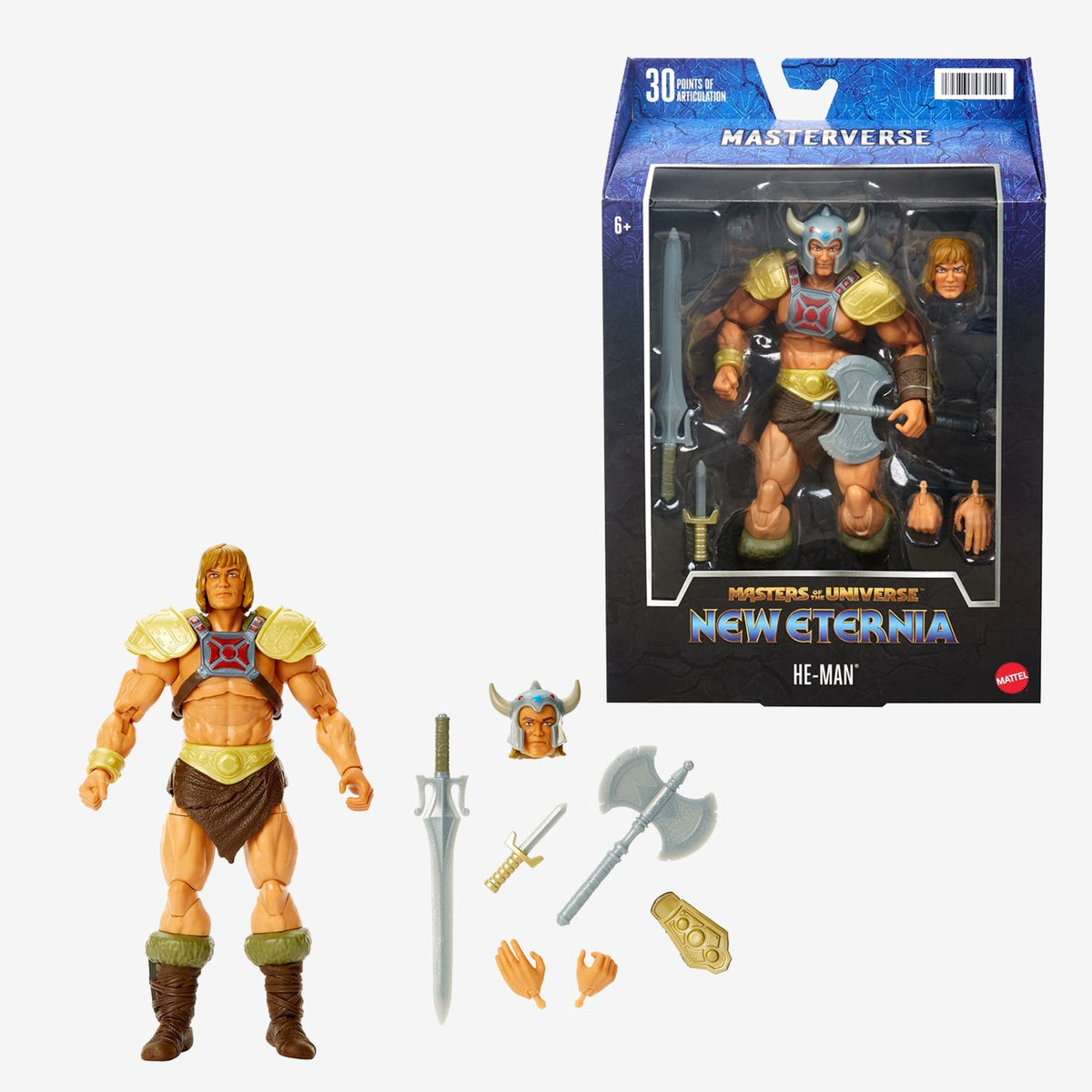Masters of the Universe Masterverse New Eternia He-Man Action Figure