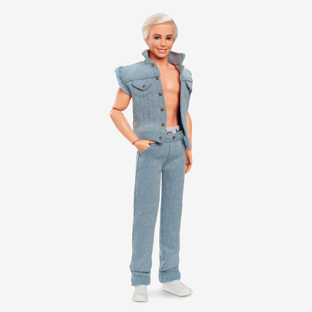 Ken Doll Wearing Denim Matching Set – Barbie The Movie