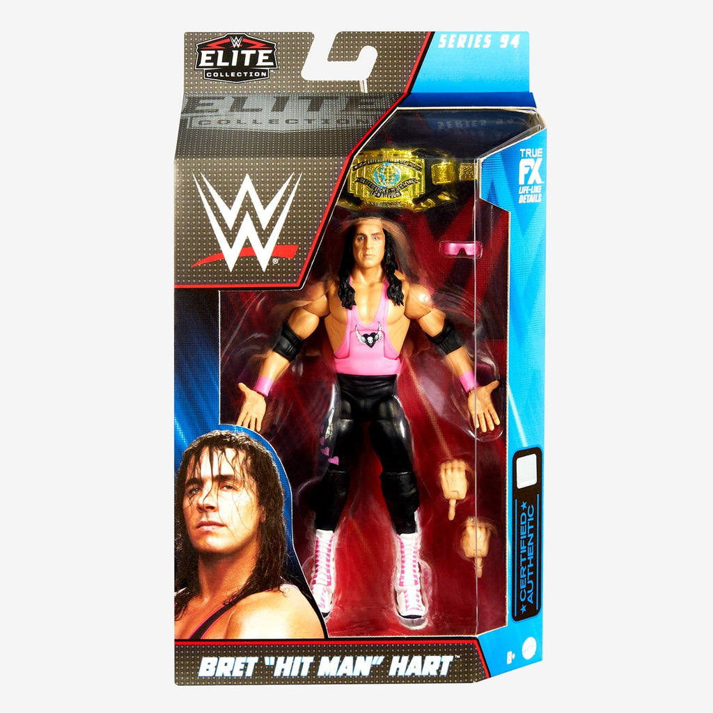 WWE Bret "Hit Man" Hart™ Elite Collection Action Figure