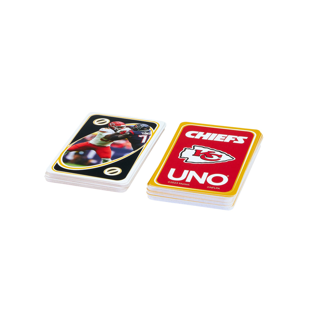 UNO Fandom NFL Kansas City Chiefs Game Deck