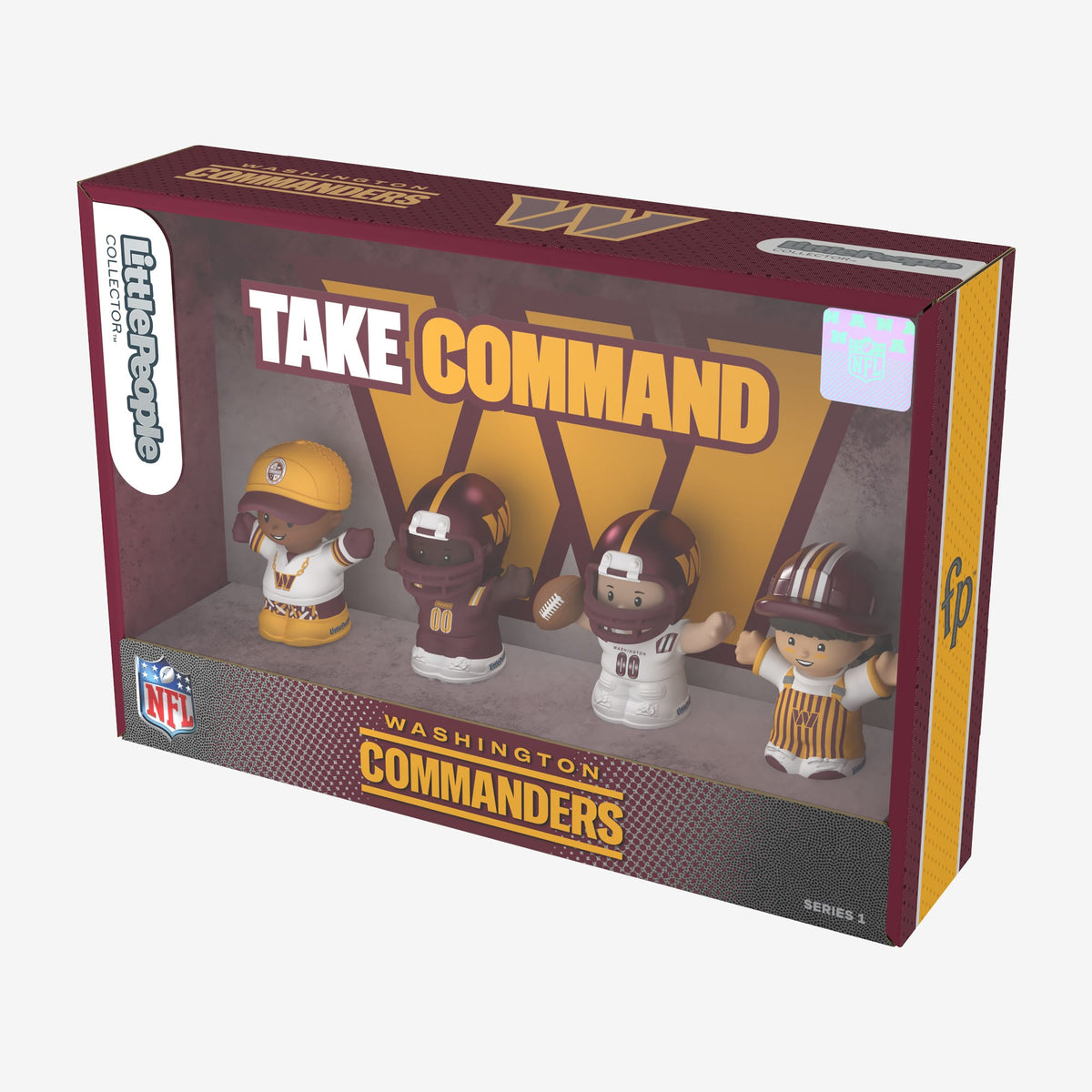 Little People Collector x NFL Washington Commanders Set