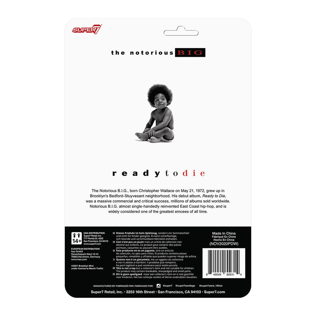Notorious B.I.G. ReAction Figures - Notorious B.I.G. ReAction Figure - The Original