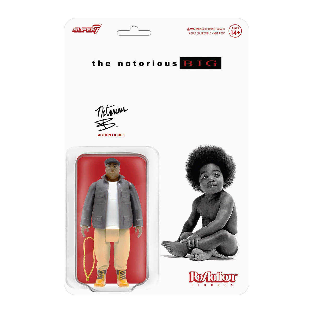 Notorious B.I.G. ReAction Figures - Notorious B.I.G. ReAction Figure - The Original