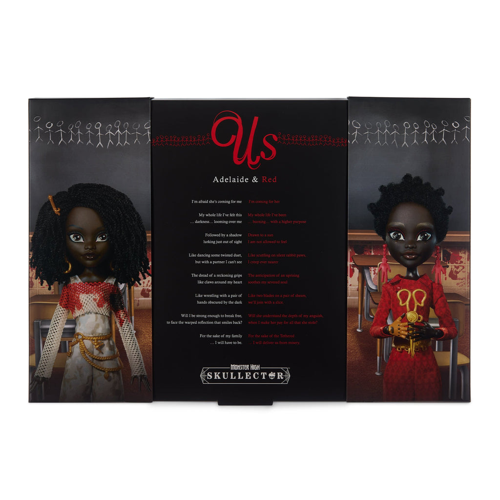 Monster High Skullector Us Dolls – Adelaide and Red 2-Pack
