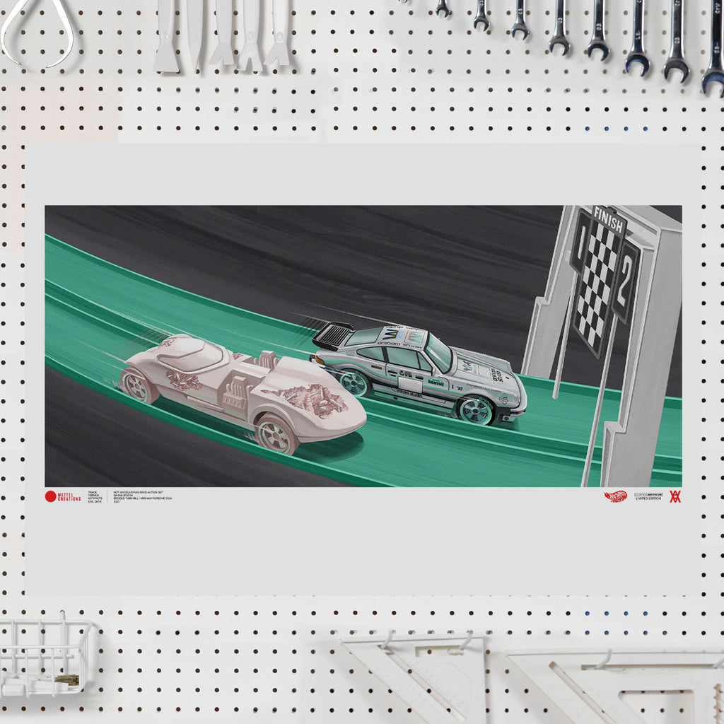 Hot Wheels x Daniel Arsham Legends Archive Lap 3 Poster