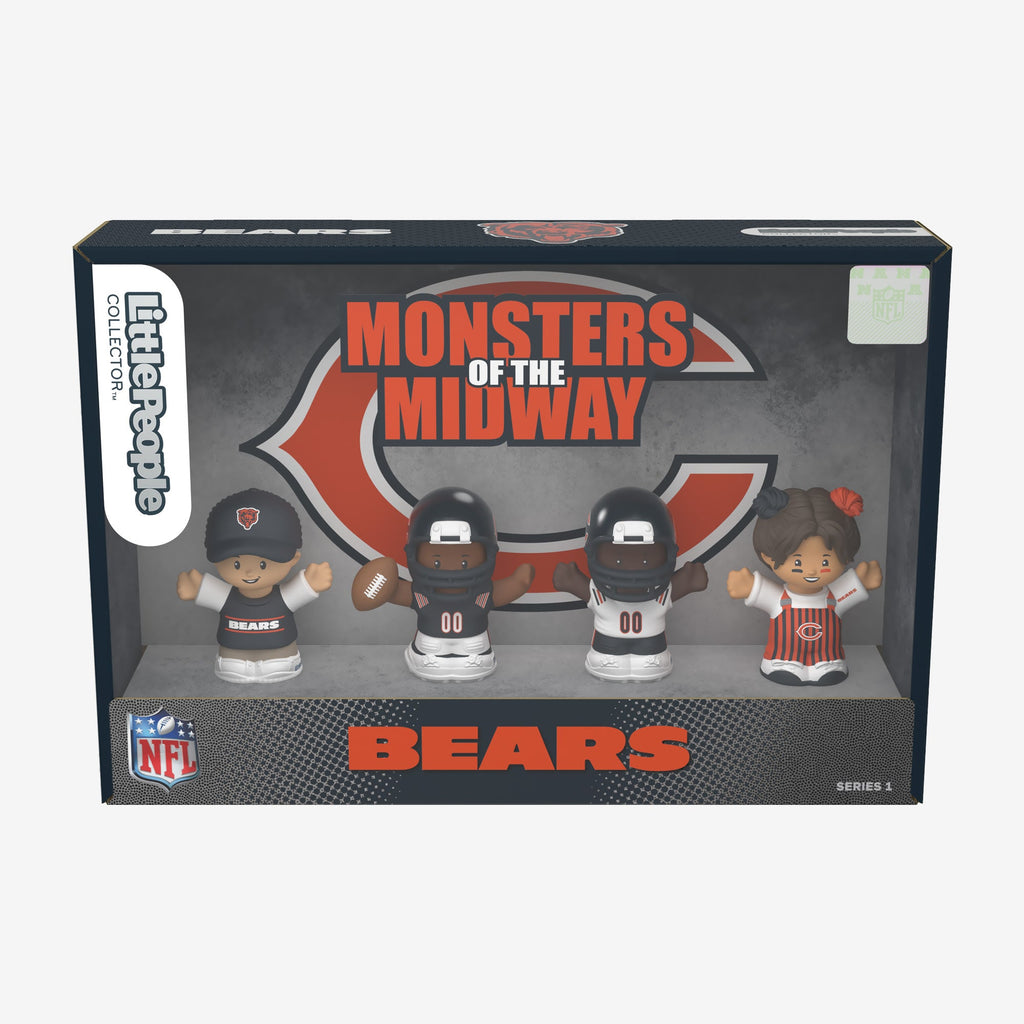 Little People Collector x NFL Chicago Bears Set