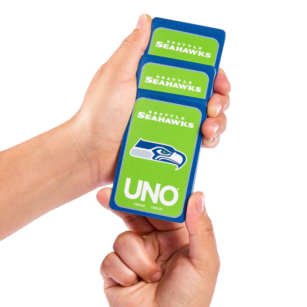 UNO Fandom NFL Seattle Seahawks Game Deck