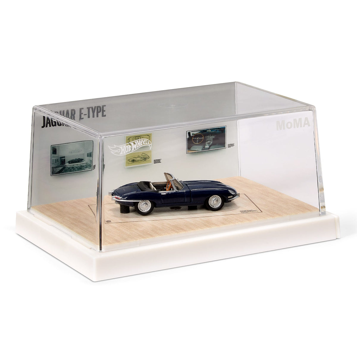 Hot Wheels x MoMA Jaguar E-Type Roadster