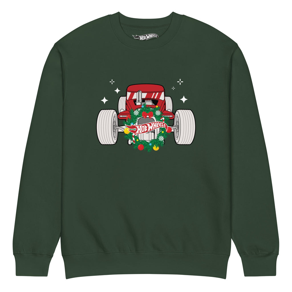 Hot Wheels Holidays Green Sweatshirt