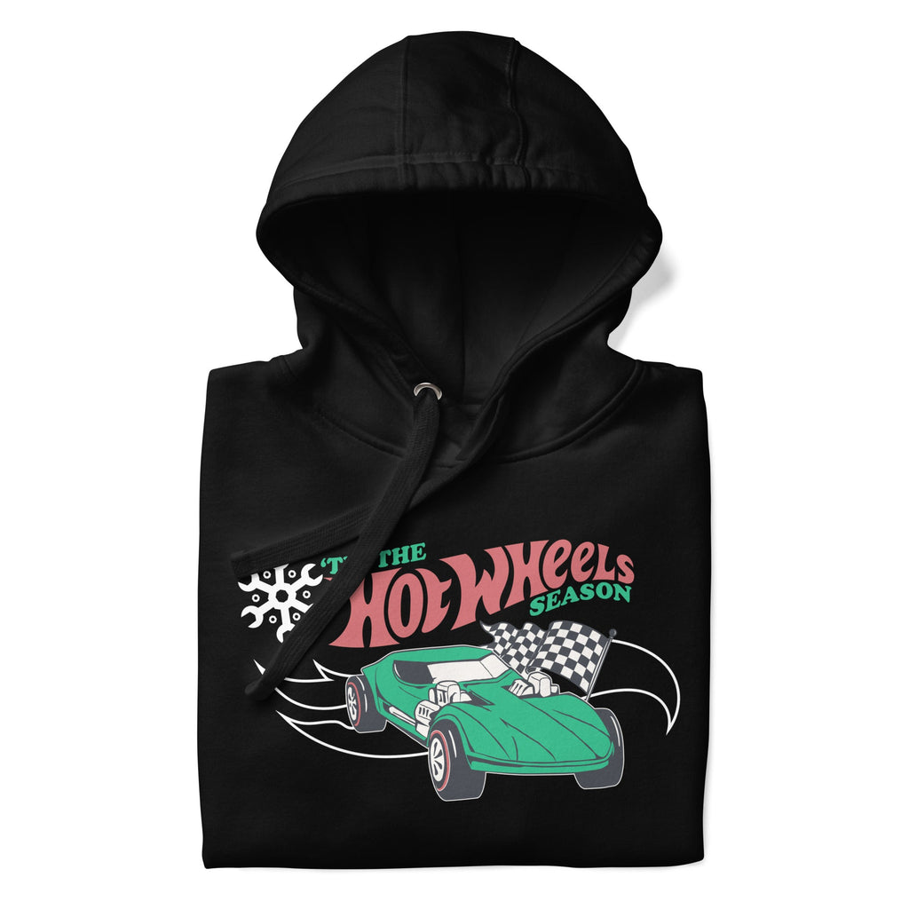 Hot Wheels Tis the Season for Speed Black Hoodie