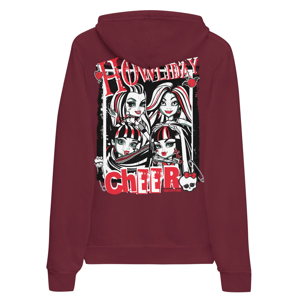 Monster High Howliday Cheer Burgundy Hoodie