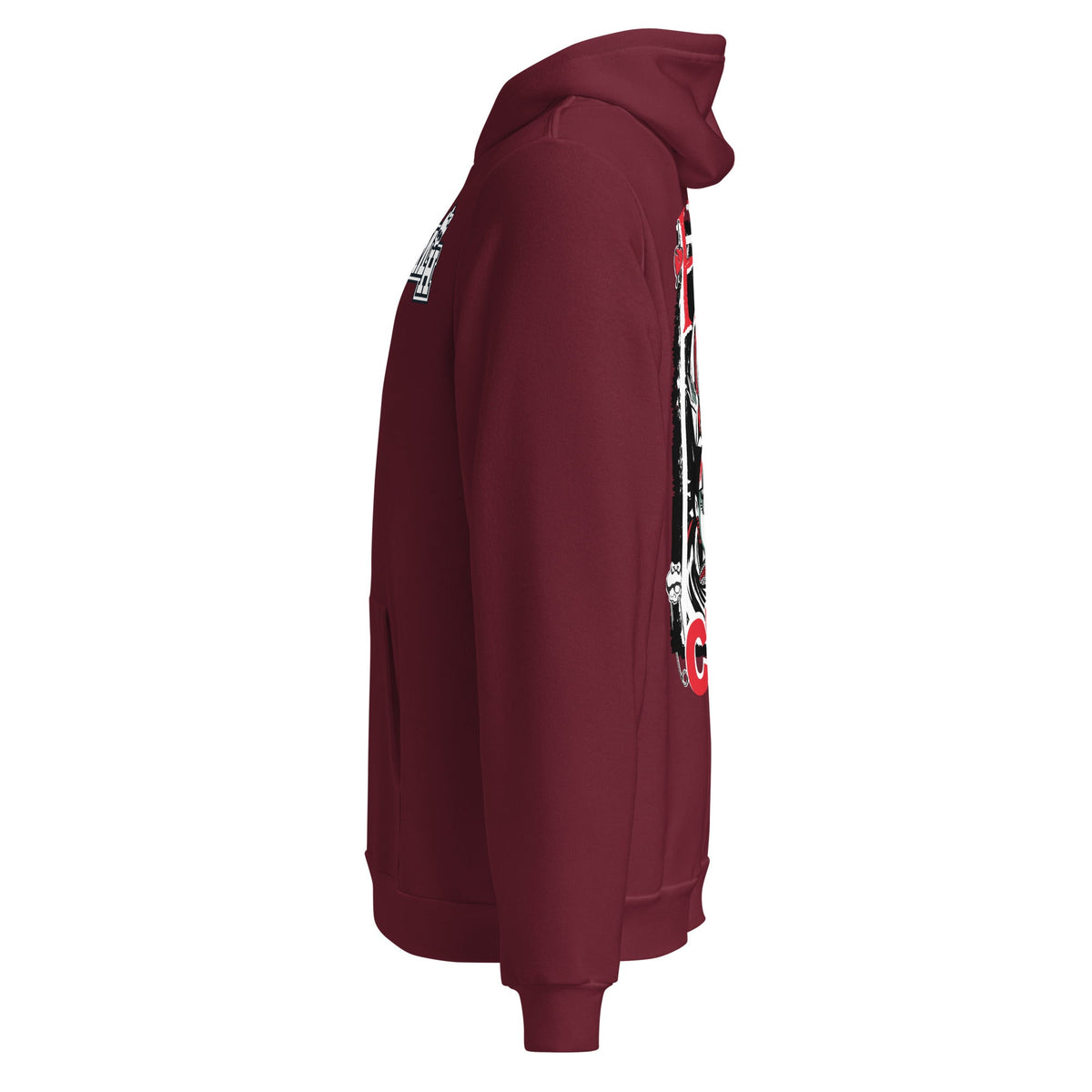 Monster High Howliday Cheer Burgundy Hoodie