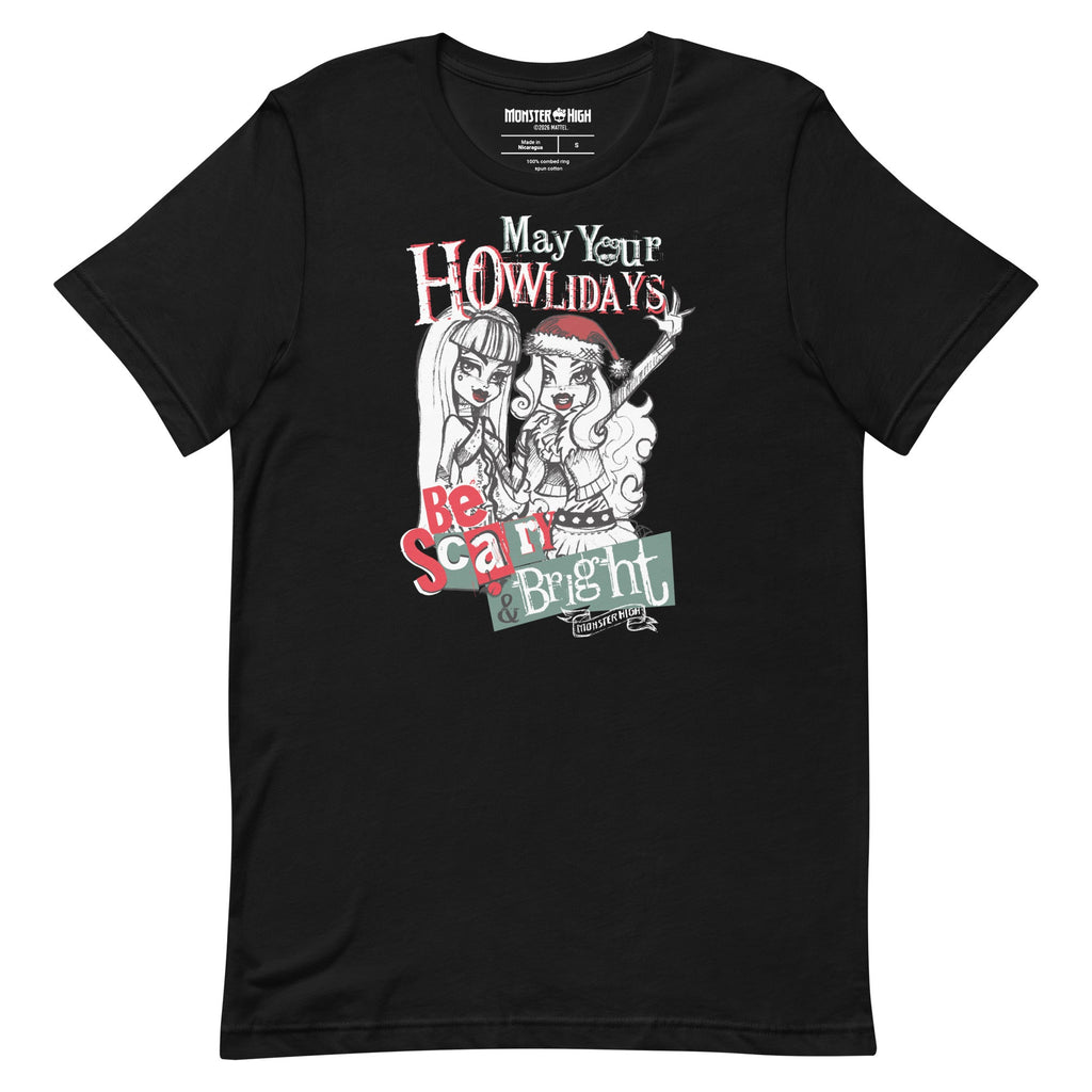 Monster High Scary and Bright Black T-shirt