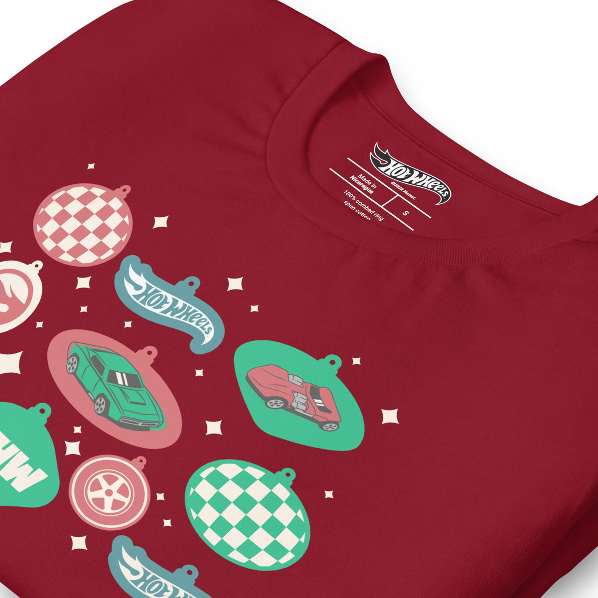 Hot Wheels Ornaments Red T-shirt