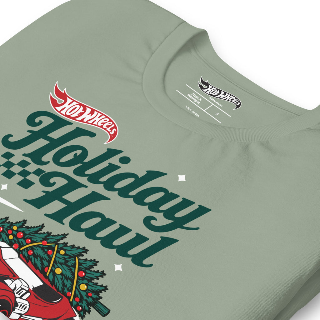 Hot Wheels Holiday Haul Green T-shirt