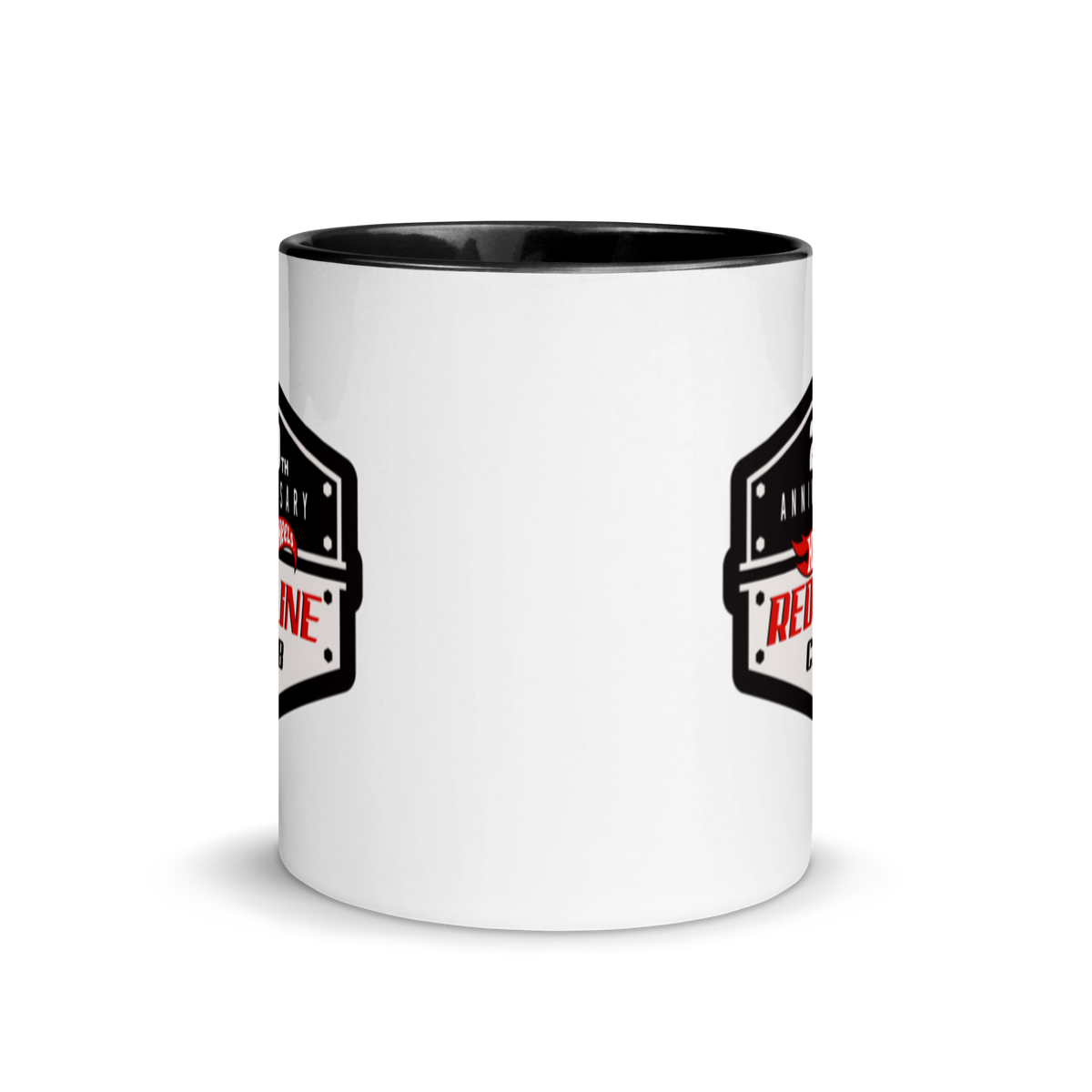 Hot Wheels® Red Line Club® 20th Anniversary Badge Logo Mug