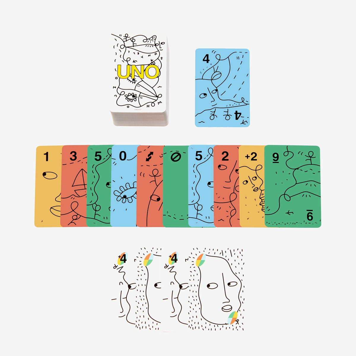 Shantell Martin x UNO Artiste Series Deck